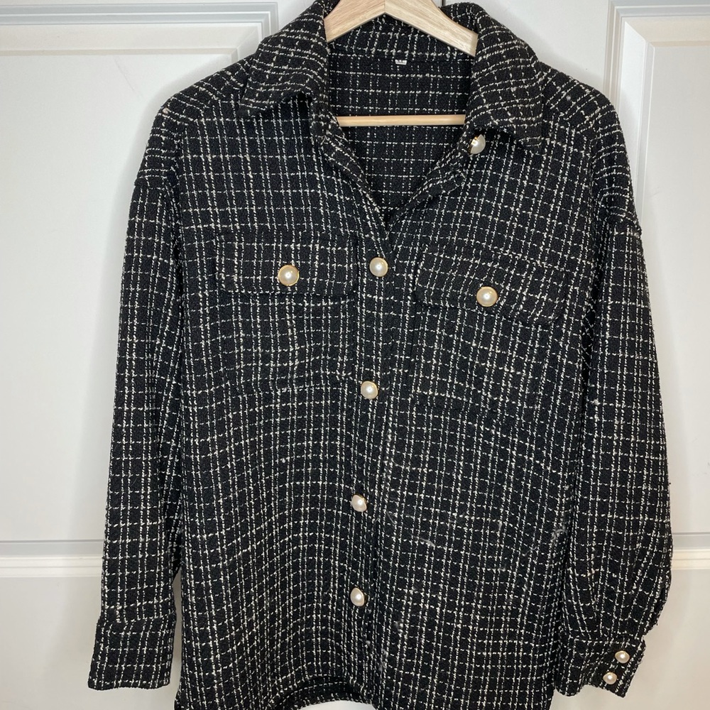 Tweed and Pearl Flannel (BNIP)